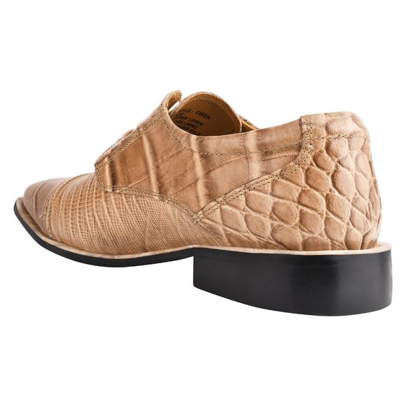 Owen Man Made Oxford Style Dress Shoes - Picture 3 of 7